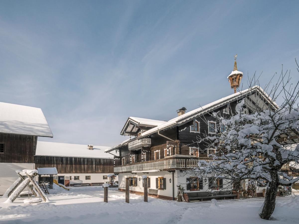 Kinderbauernhof Scharrerhof Hollersbach im Pinzgau Exterior foto